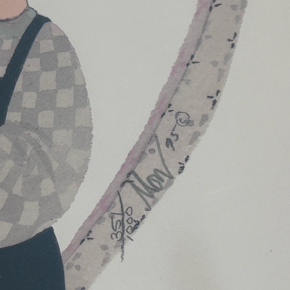 P. BUCKLEY MOSS "LOTS OF LOVE" 1995 LIMITED EDITION HAND SIGNED PRINT Amish - Picture 4 of 9